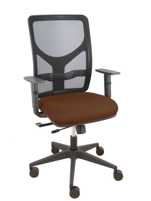 PIQUERAS Y CRESPO Silla de oficina Motilla Marrón oscuro/Negro PIQUERAS Y CRESPO Silla de oficina Motilla Marrón oscuro/Negro