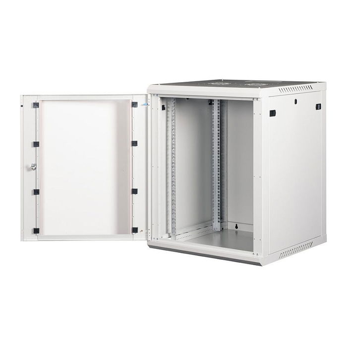 ROLINE Bastidor de Pared Basic Plus 26.21.0132, 19 Pulgadas (15U, 600x600 mm, 80 kg), Gris, Acero ROLINE Bastidor de Pared Basic Plus 26.21.0132, 19 Pulgadas (15U, 600x600 mm, 80 kg), Gris, Acero