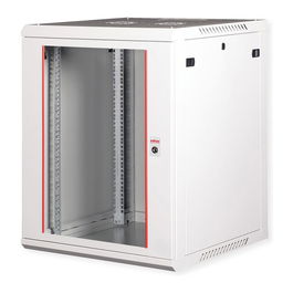 ROLINE Bastidor de Pared Basic Plus 26.21.0132, 19 Pulgadas (15U, 600x600 mm, 80 kg), Gris, Acero