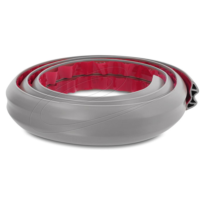 DeLOCK Kabelkanal PVC flexibel 50 x 14 mm - 2 m gris DeLOCK Kabelkanal PVC flexibel 50 x 14 mm - 2 m gris