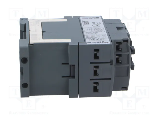 SCHNEIDER ELECTRIC Contactor Easy TeSys LC1E1201BD 3-polar 24VDC 12A