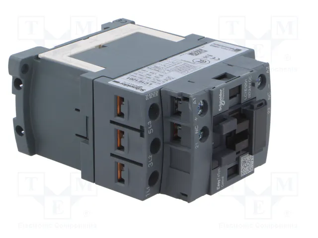 SCHNEIDER ELECTRIC Contactor Easy TeSys LC1E1201BD 3-polar 24VDC 12A