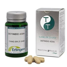 ERLINGEN Base Definido 420A Cang Er Zi San Suplemento Alimenticio de Hierbas Tradicionales - 60 Comprimidos