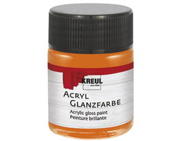 Kreul Pintura acrílica brillante naranja 50ml
