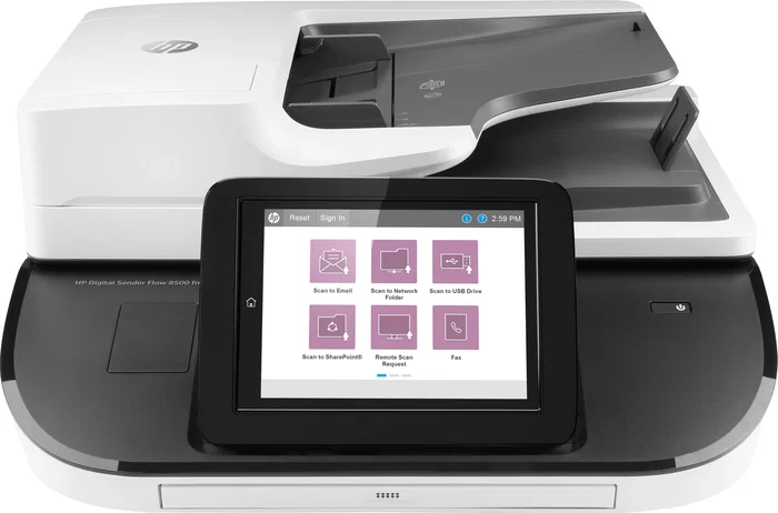 HP Digital Sender Flow 8500 fn2 Escáner plano y ADF HP Digital Sender Flow 8500 fn2 Escáner plano y ADF