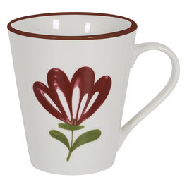 Home Deco Factory Taza Edith de Porcelana 300 ml