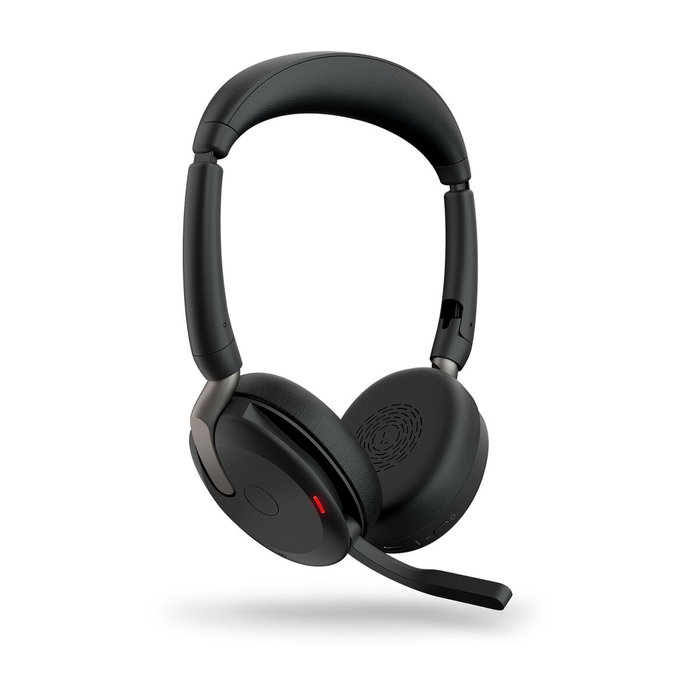 Jabra Evolve2 65 Flex Link380c UC Stereo con Base de Carga Inalámbrica
