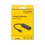 DeLOCK Adaptador USB Type-C™ a 2,5 Gigabit LAN con Power Delivery 100W