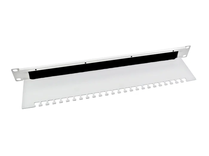 Equip Panel de administración de cables con cepillo 1U Gris