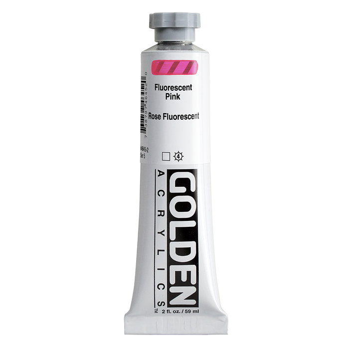 Golden Heavy Body Acrílico Rosa Fluorescente 59 ml Golden Heavy Body Acrílico Rosa Fluorescente 59 ml