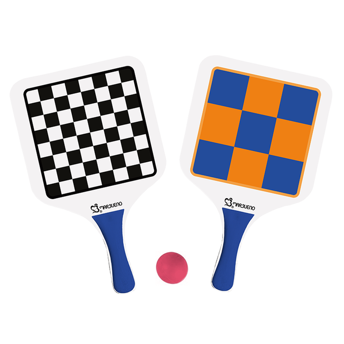 Marbueno Conjunto Palas Madera 3 En Raya/Damas 38x24x0,6 cm Jardin, Piscina y Playa MARBUENO SUMMER 10333 Marbueno Conjunto Palas Madera 3 En Raya/Damas 38x24x0,6 cm Jardin, Piscina y Playa MARBUENO SUMMER 10333