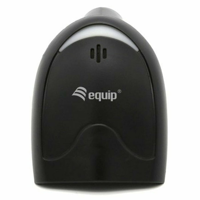 Equip Lector de códigos de barras 2D USB con Soporte Negro