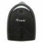 Equip Lector de códigos de barras 2D USB con Soporte Negro