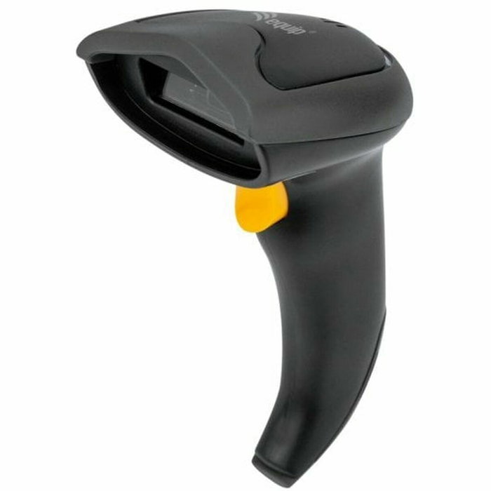 Equip Lector de códigos de barras 2D USB con Soporte Negro