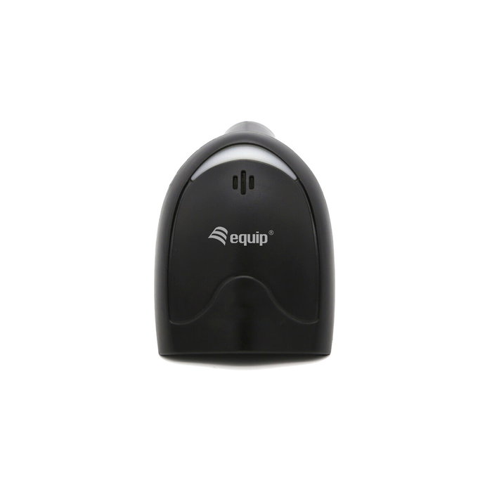 Equip Lector de códigos de barras 2D USB con Soporte Negro