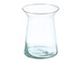 Giftdecor Jarron Cristal Transparente Ancho 20 cm Boca Abierta 14 x 20.5 x 14 cm (Set de 12)