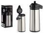 Kinvara Termo Grifo Acero Inox 1.9L con Bomba de Aire - Dimensiones 17 x 35.5 x 13.5 cm (Set de 4)