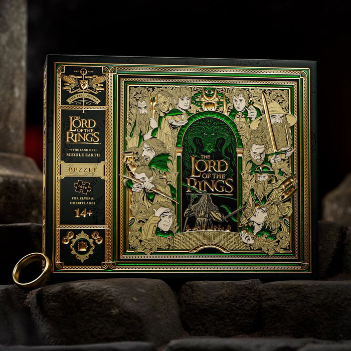 El Señor de los Anillos Puzzle Multi-Dimensionales (1000 piezas) El Señor de los Anillos Puzzle Multi-Dimensionales (1000 piezas)