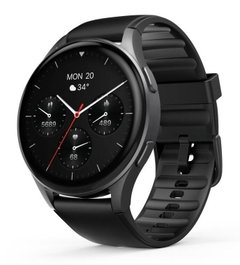 Hama 8900 Smartwatch Negro Caja Acero Pulsera Silicona Hombre Mujer Android iOS GPS Amoled