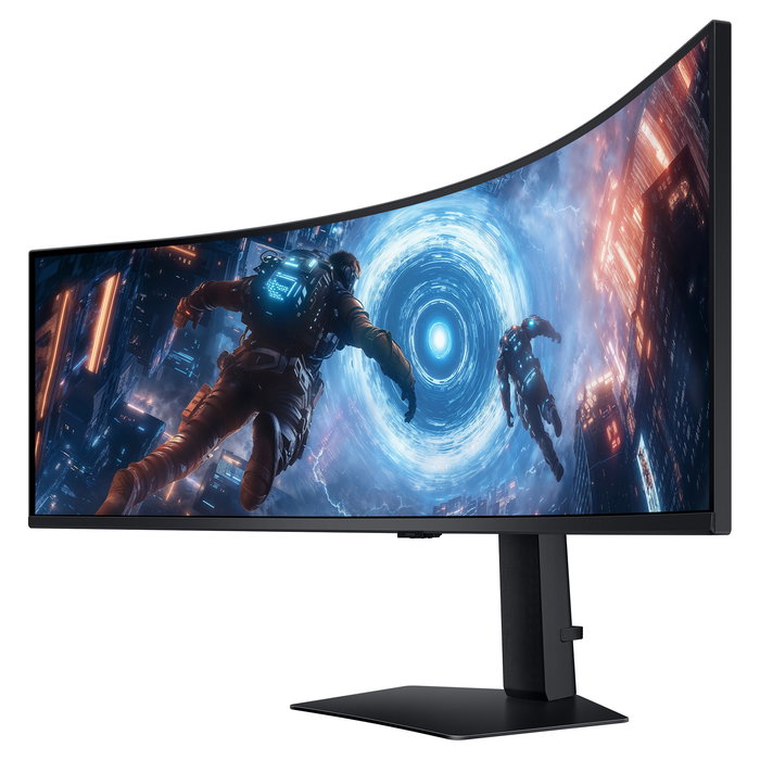Samsung Odyssey G9 G91F Monitor Gaming 49" Curvo 1000R Dual QHD VA 144Hz 1ms VESA DisplayHDR 600 AMD FreeSync Premium Pro Negro, Ref: LS49FG916EUXEN