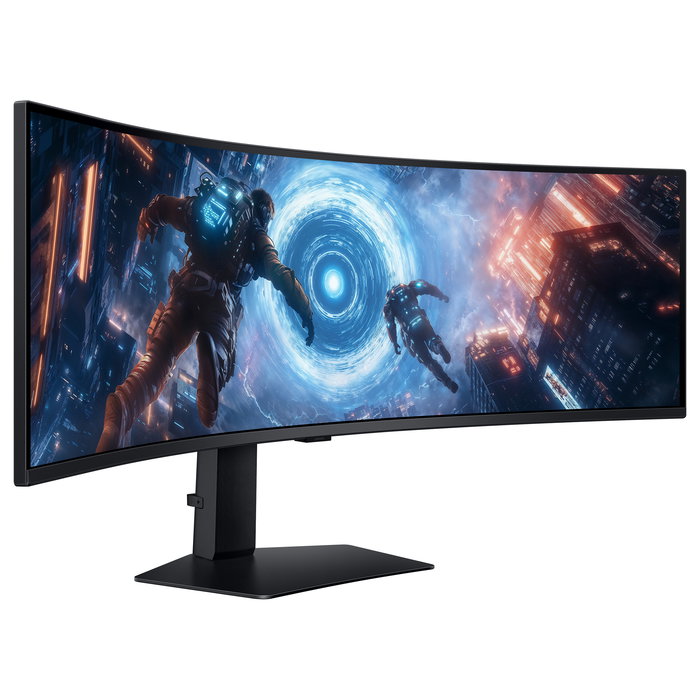 Samsung Odyssey G9 G91F Monitor Gaming 49" Curvo 1000R Dual QHD VA 144Hz 1ms VESA DisplayHDR 600 AMD FreeSync Premium Pro Negro, Ref: LS49FG916EUXEN