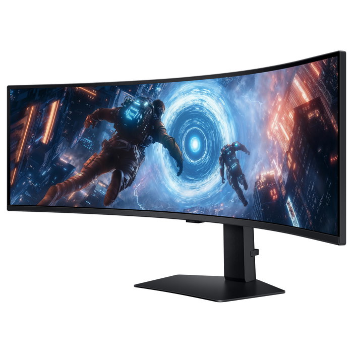 Samsung Odyssey G9 G91F Monitor Gaming 49" Curvo 1000R Dual QHD VA 144Hz 1ms VESA DisplayHDR 600 AMD FreeSync Premium Pro Negro, Ref: LS49FG916EUXEN