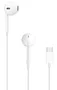 Apple EarPods (USB-C) MYQY3ZM A - Auriculares alámbricos intraaurales con micrófono y mando, Blanco