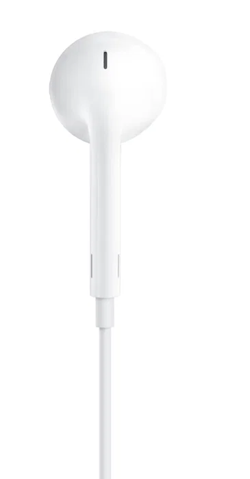 Apple EarPods (USB-C) MYQY3ZM A - Auriculares alámbricos intraaurales con micrófono y mando, Blanco