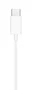 Apple EarPods (USB-C) MYQY3ZM A - Auriculares alámbricos intraaurales con micrófono y mando, Blanco