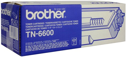 Brother TN-6600 Cartucho de tóner Negro Brother TN-6600 Cartucho de tóner Negro