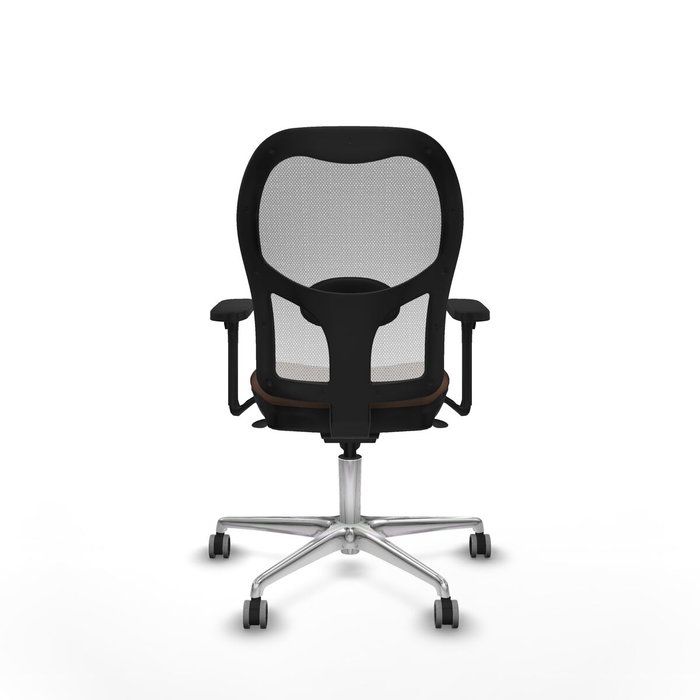 PIQUERAS Y CRESPO Silla de oficina Jorquera Marrón y Blanco PIQUERAS Y CRESPO Silla de oficina Jorquera Marrón y Blanco