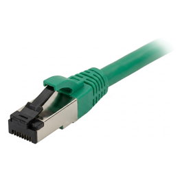 Synergy21 Patchkabel RJ45 CAT8.1 2000Mhz 2m grün S-STP S/FTP TPE LSZH SuperFlex AWG26