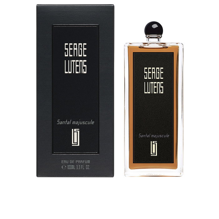 Serge Lutens SANTAL MAJUSCULE Eau de Parfum Vaporizador Unisex 100 ml - Fragancia de Sándalo, Crema y Cacao, Colección Noire
