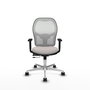 PIQUERAS Y CRESPO Silla de oficina Jorquera Blanca con Mecanismo Sincro/Traslack