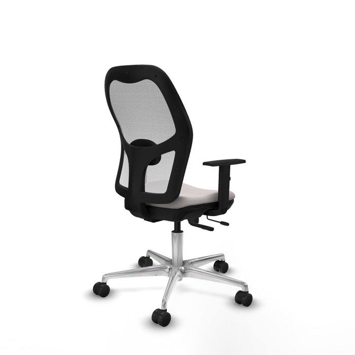 PIQUERAS Y CRESPO Silla de oficina Jorquera Blanca con Mecanismo Sincro/Traslack