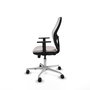 PIQUERAS Y CRESPO Silla de oficina Jorquera Blanca con Mecanismo Sincro/Traslack