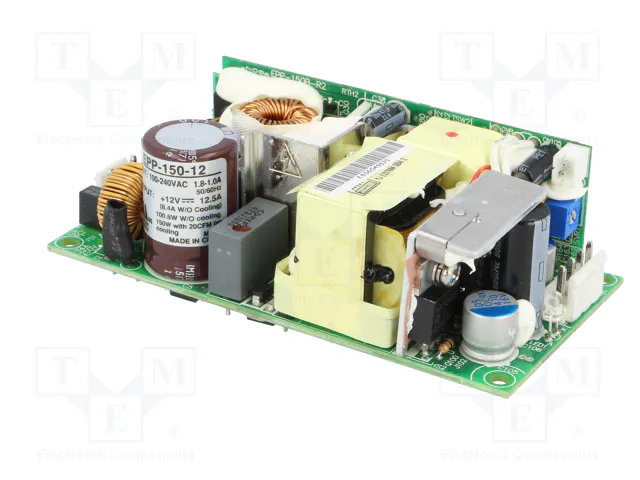 MEAN WELL EPP-150-12 Alimentador de impulso abierto 150W 12V DC