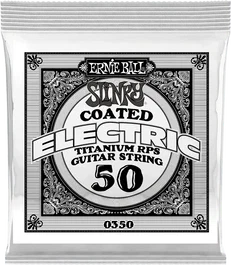 Ernie Ball Cuerda Eléctrica Slinky RPS Coated Titanium Entorchada 050 (Set de 6) (Set de 6)