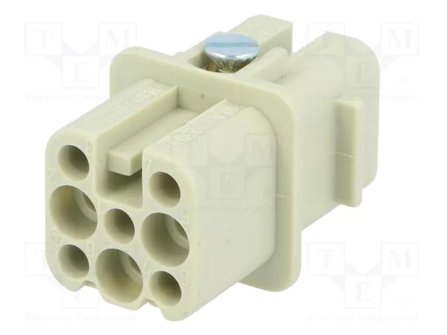HARTING Han® D Plantilla de Contacto Hembra 7+PE