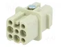 HARTING Han® D Plantilla de Contacto Hembra 7+PE