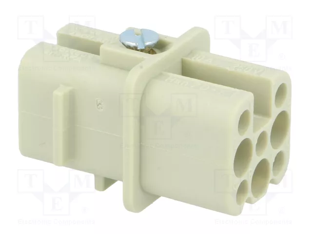HARTING Han® D Plantilla de Contacto Hembra 7+PE