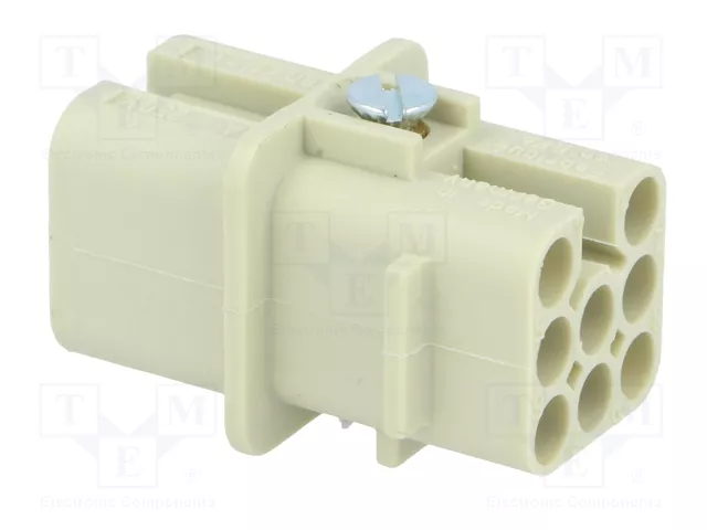 HARTING Han® D Plantilla de Contacto Hembra 7+PE