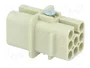 HARTING Han® D Plantilla de Contacto Hembra 7+PE