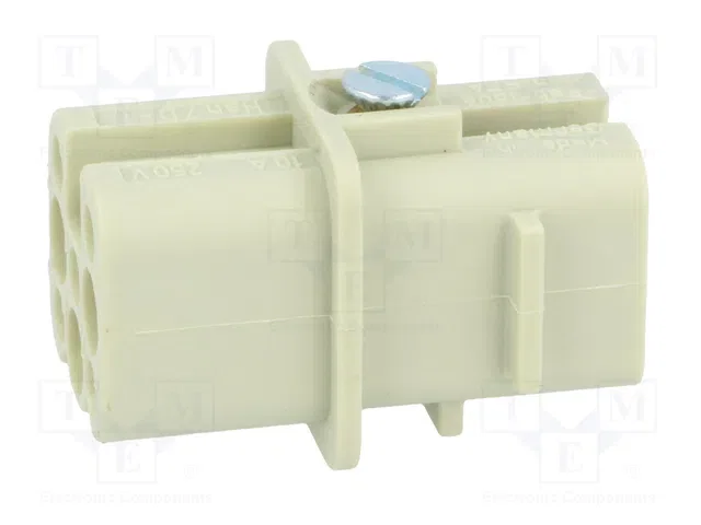 HARTING Han® D Plantilla de Contacto Hembra 7+PE