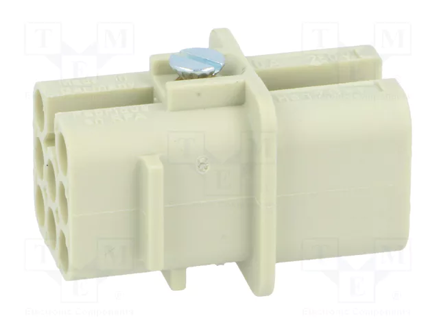 HARTING Han® D Plantilla de Contacto Hembra 7+PE