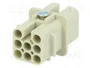 HARTING Han® D Plantilla de Contacto Hembra 7+PE