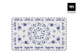 La Mediterranea Fuente Rectangular Blur Elite Brillo 25 x 15 cm (18 Unidades)
