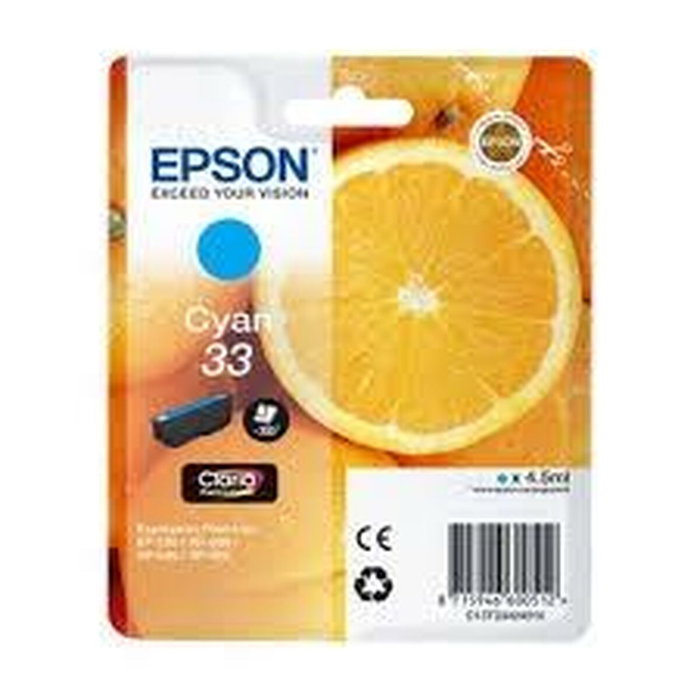 Epson Cartucho de tinta cian C13T33424012 Epson Cartucho de tinta cian C13T33424012