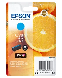 Epson Cartucho de tinta cian C13T33424012