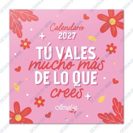 ERIK Calendario de pared Amelie 2027 30x30cm